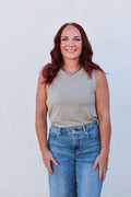 Thread Supply Heather Oat Tank