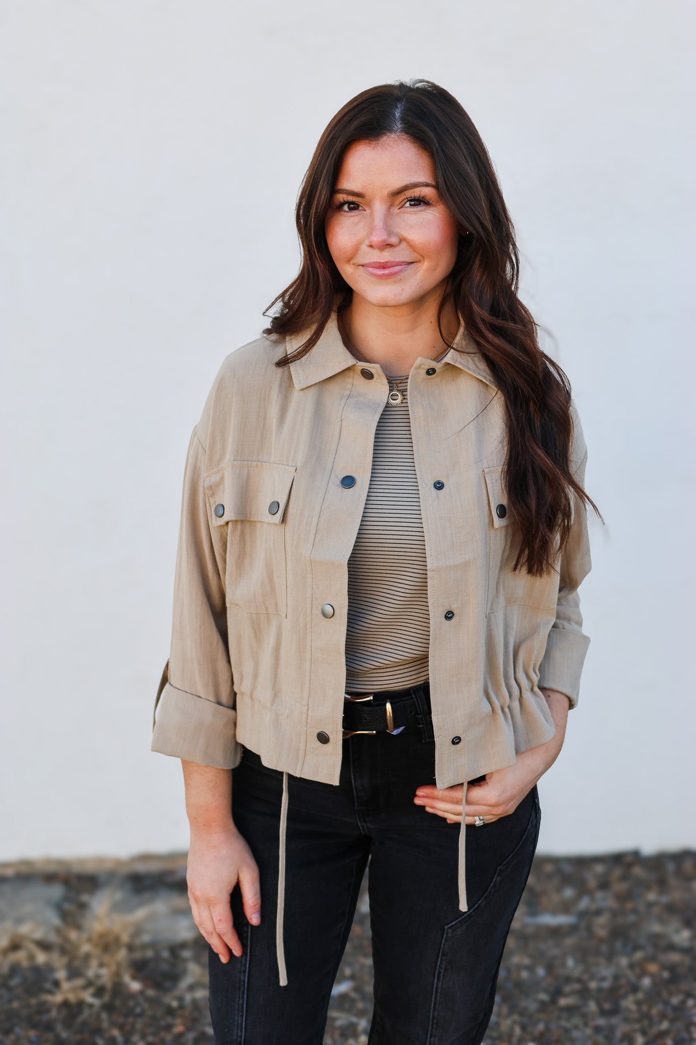 Blu Pepper Khaki Jacket