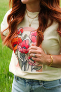 MF Patchwork Floral Bouquet Tee