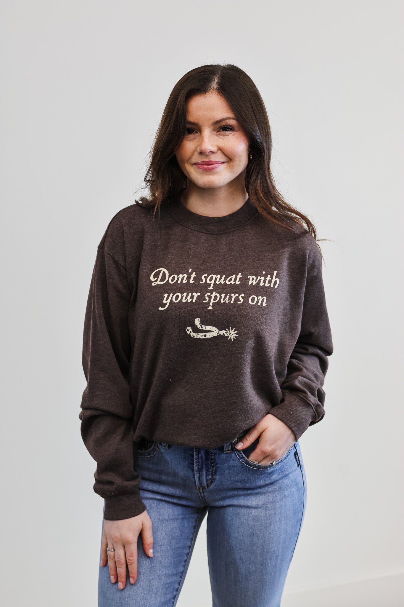 H&L Witty Spurs Crewneck