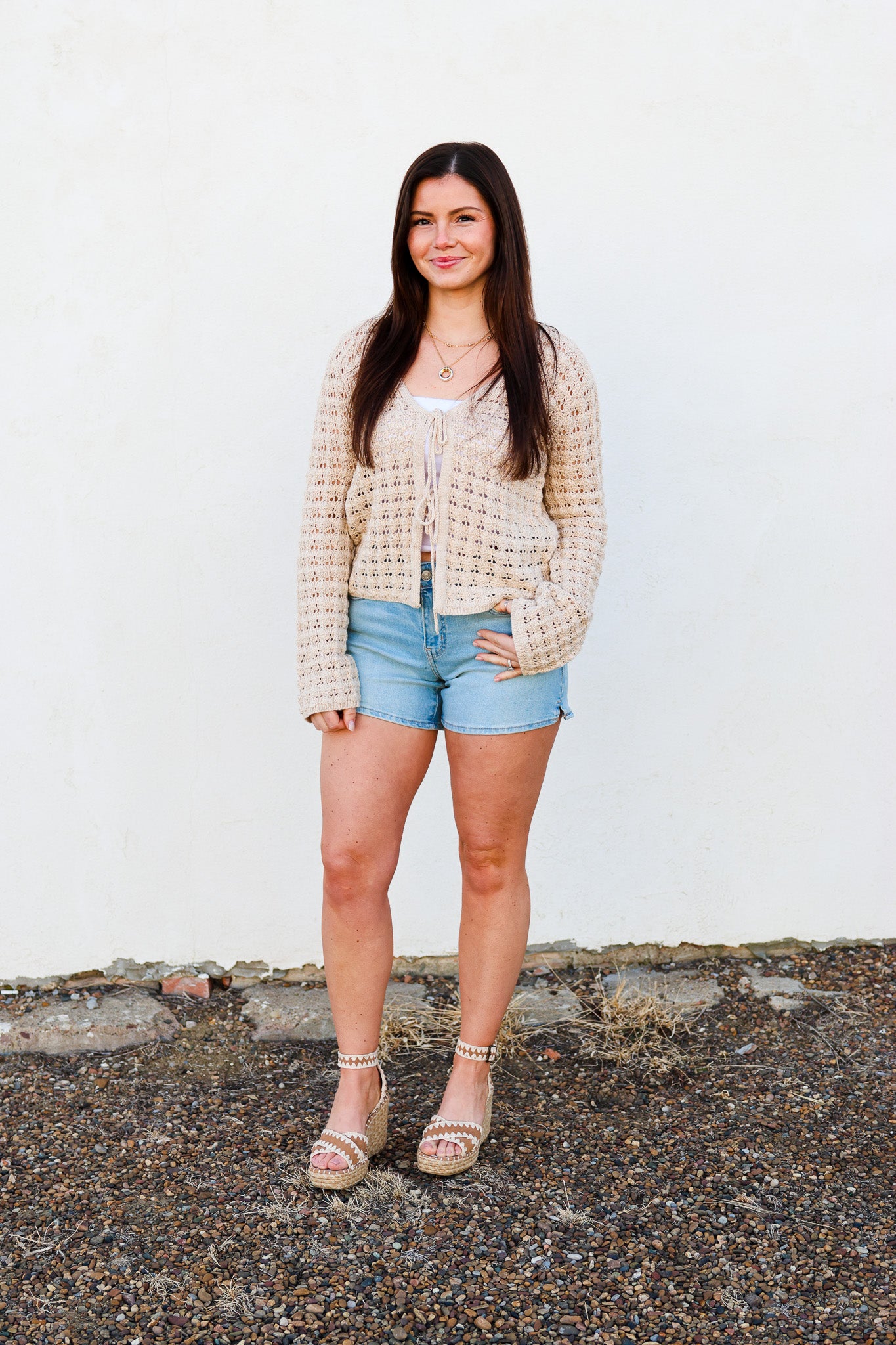 Staccato Boho Cardi, Oat