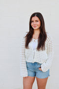 Staccato Bogo Cardi, White