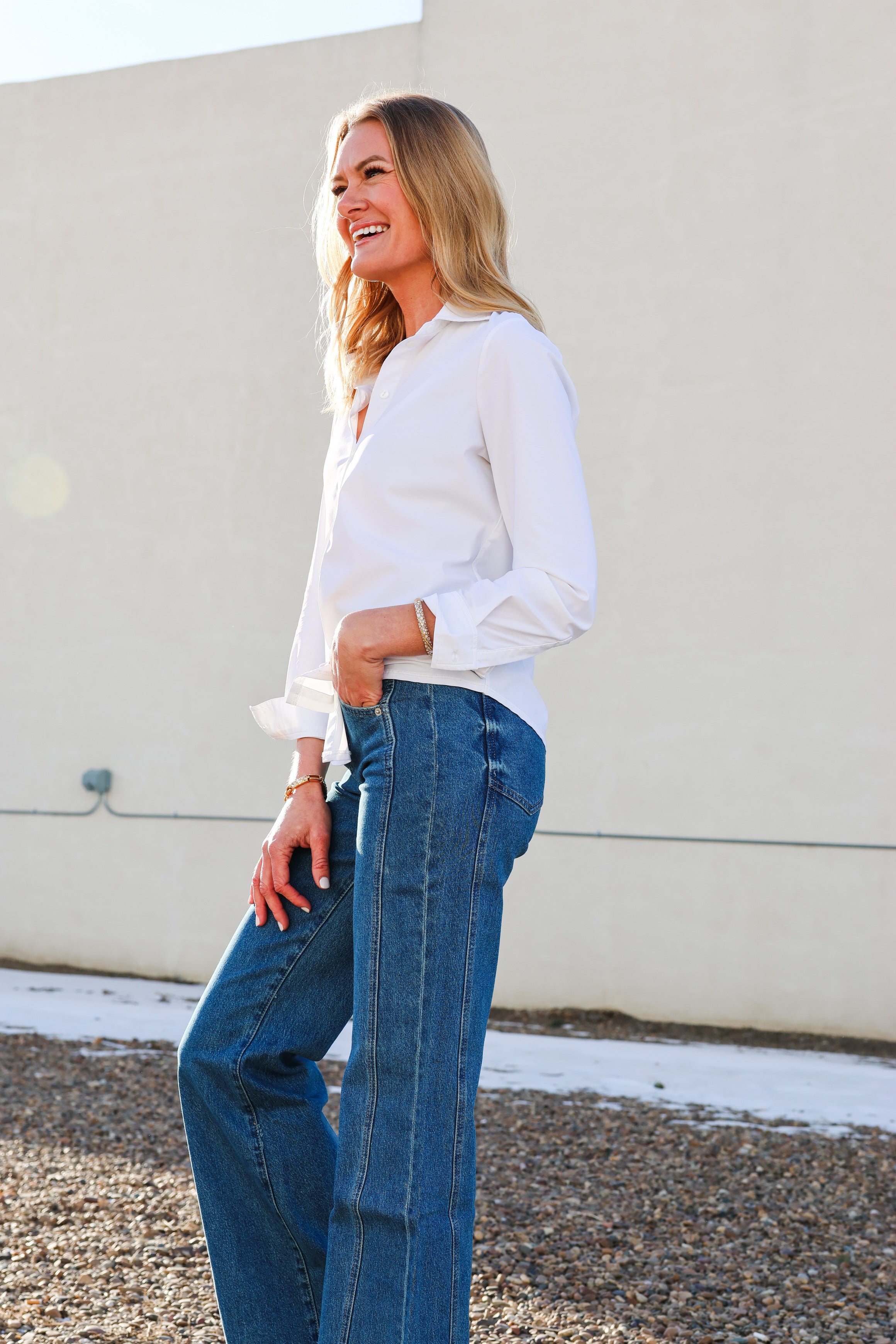 Mica Side Panel Jean