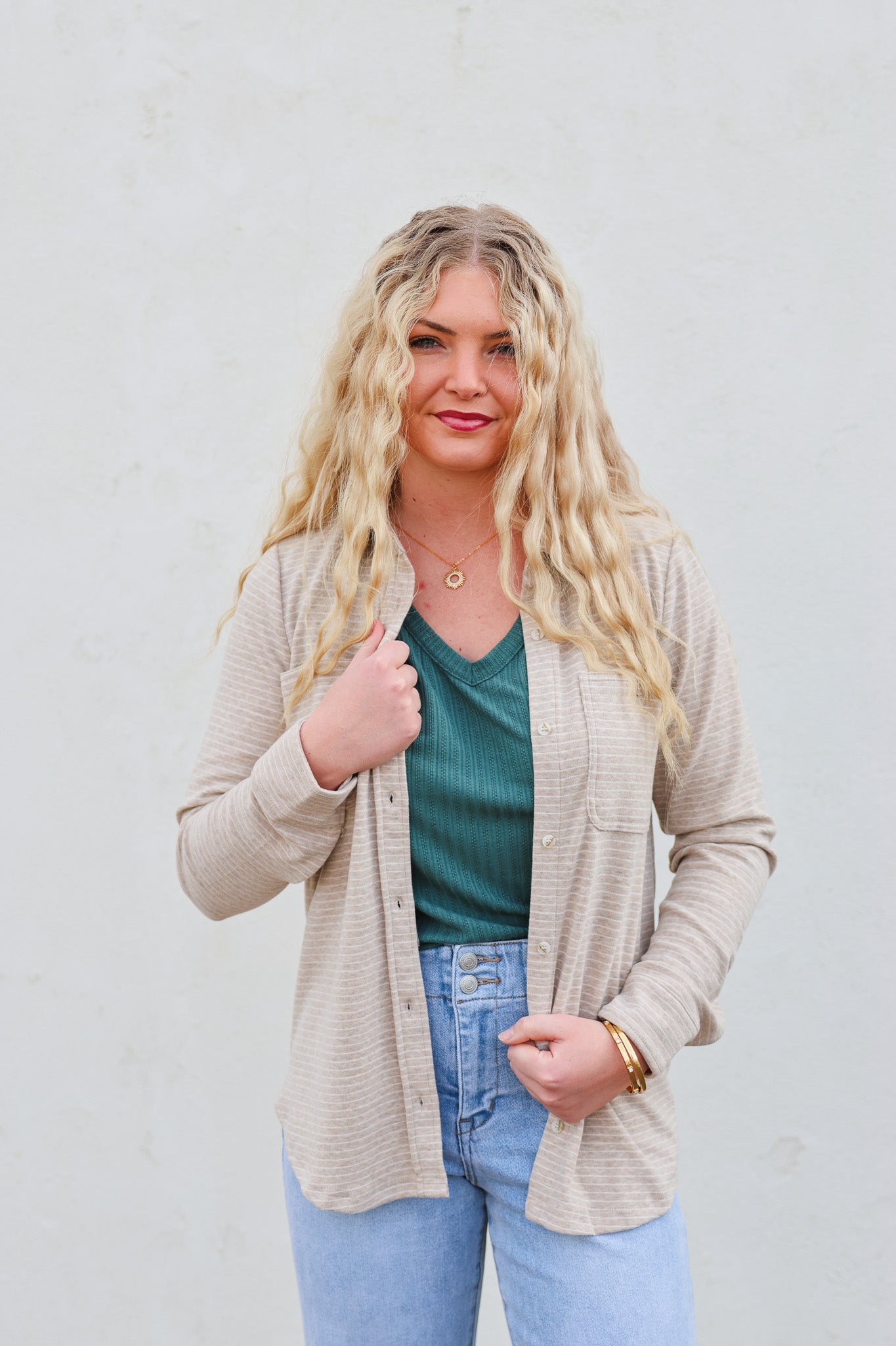 Thread Supply Oat Stripe Shirt