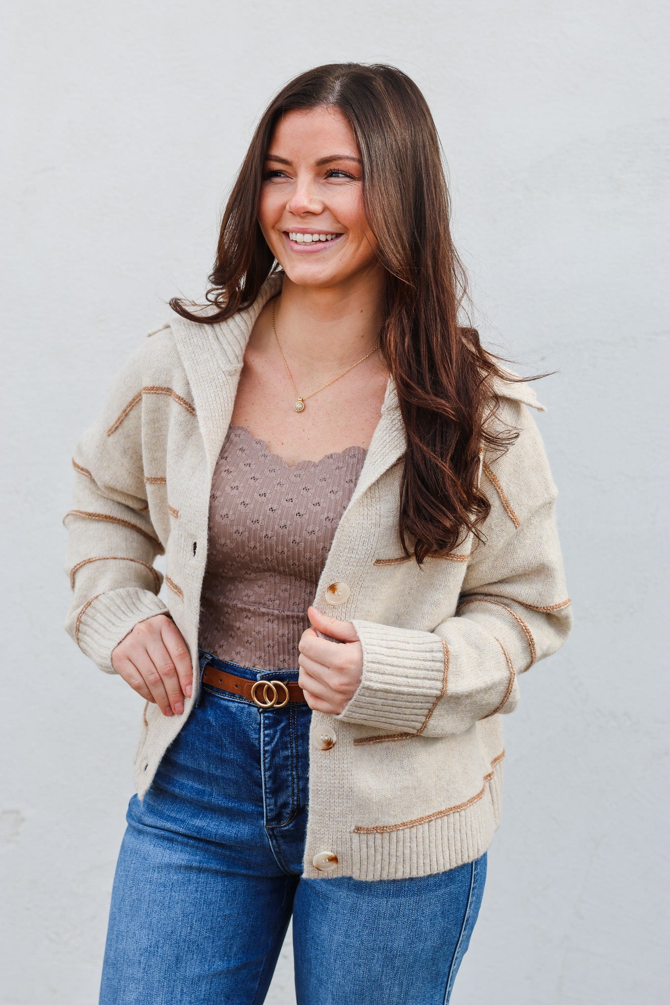 Allie Scallop Mocha Bralette