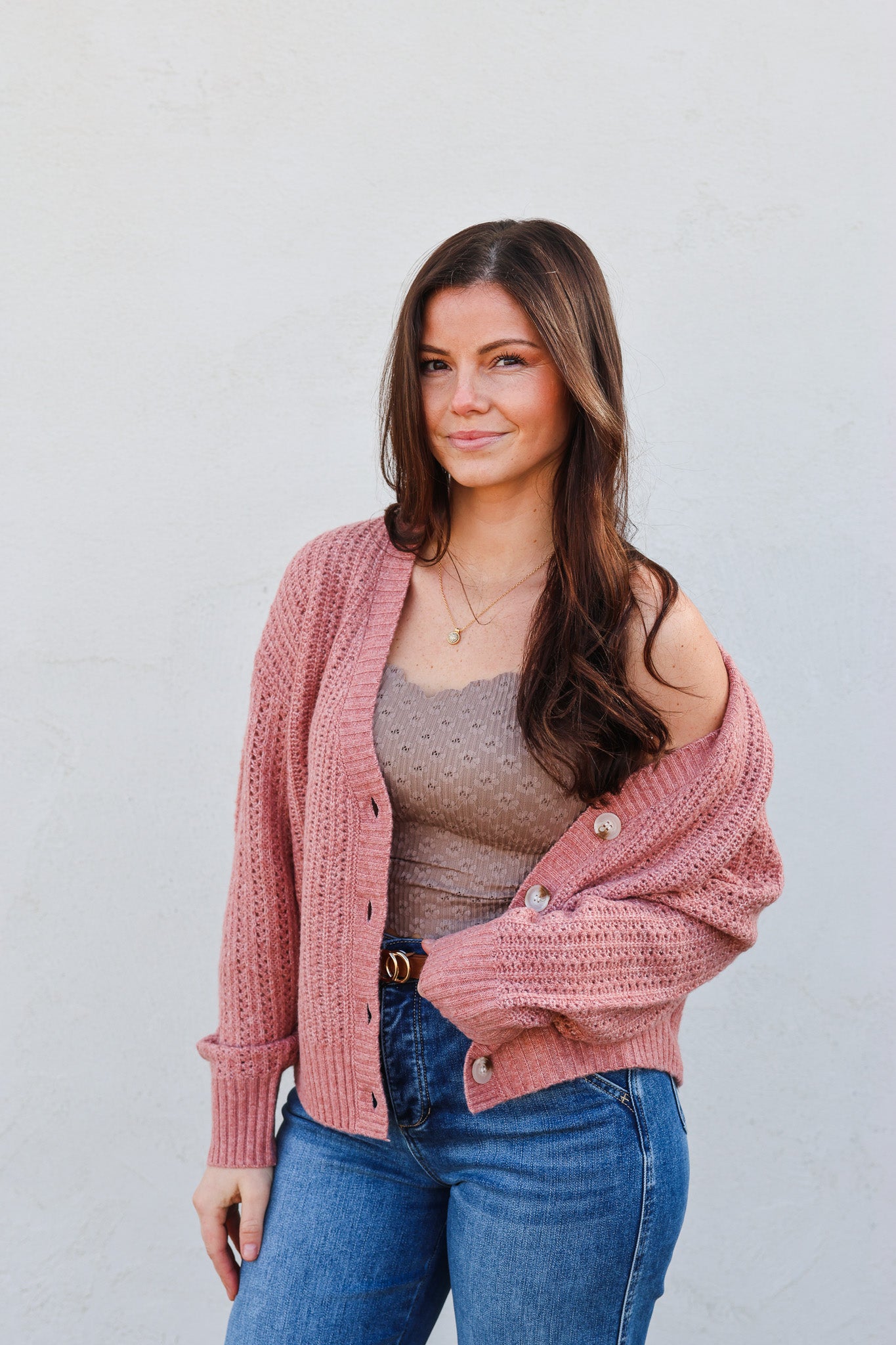 Thread Supply Blush Cardi