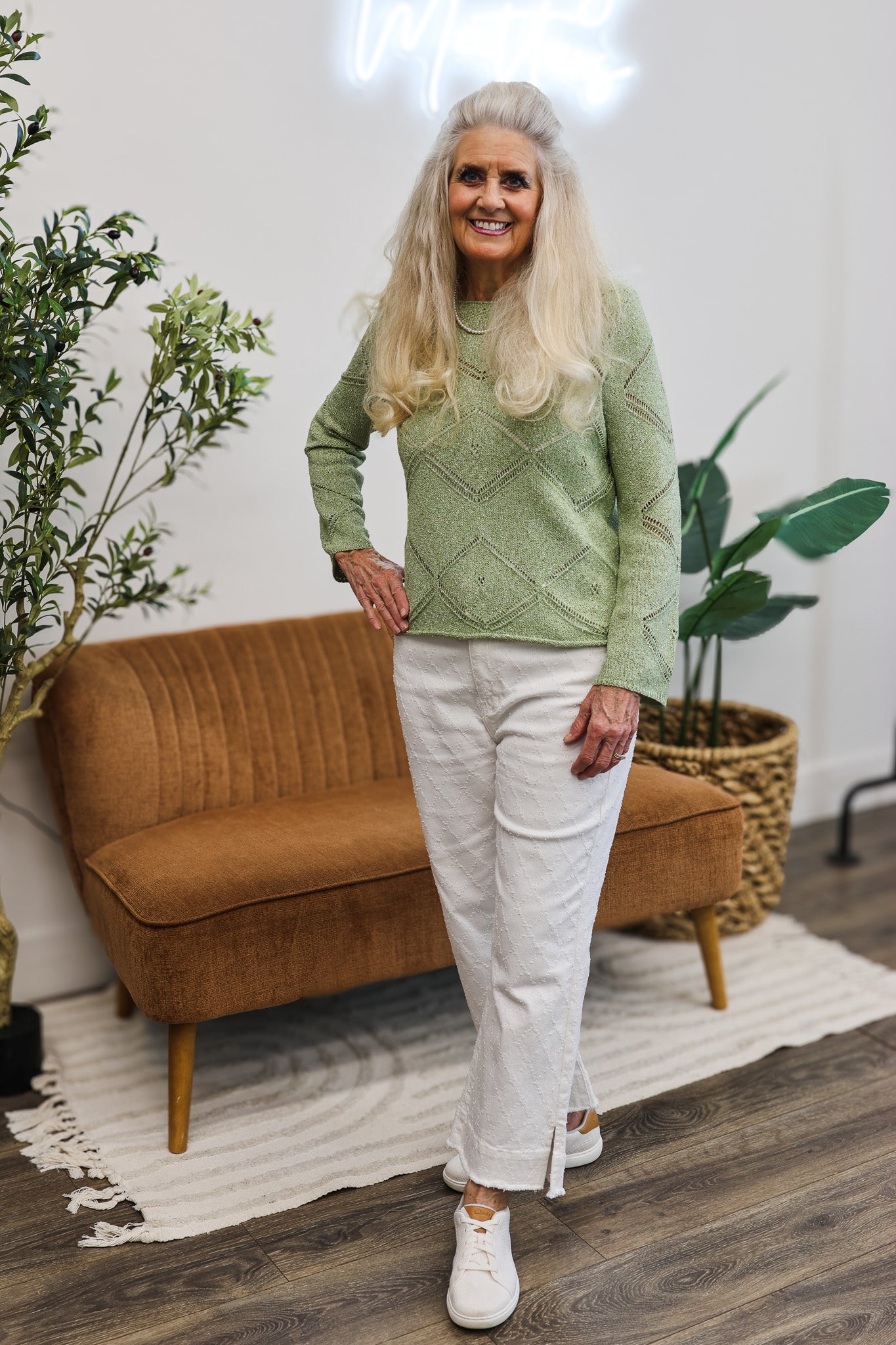 Coco Sage Sweater