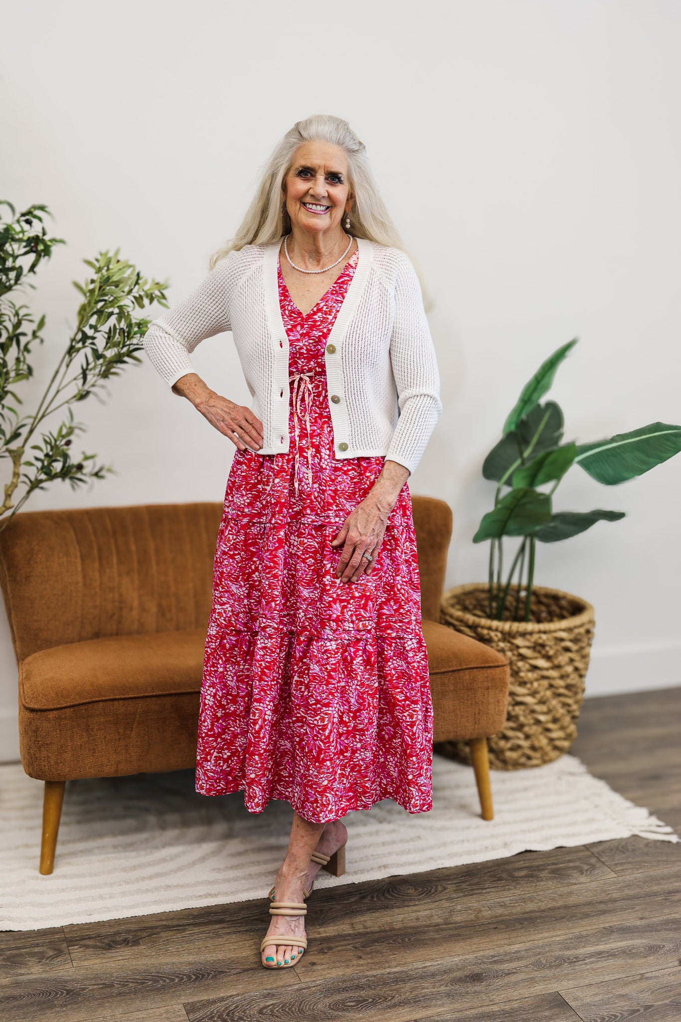 Coco Ivory Crochet Cardigan