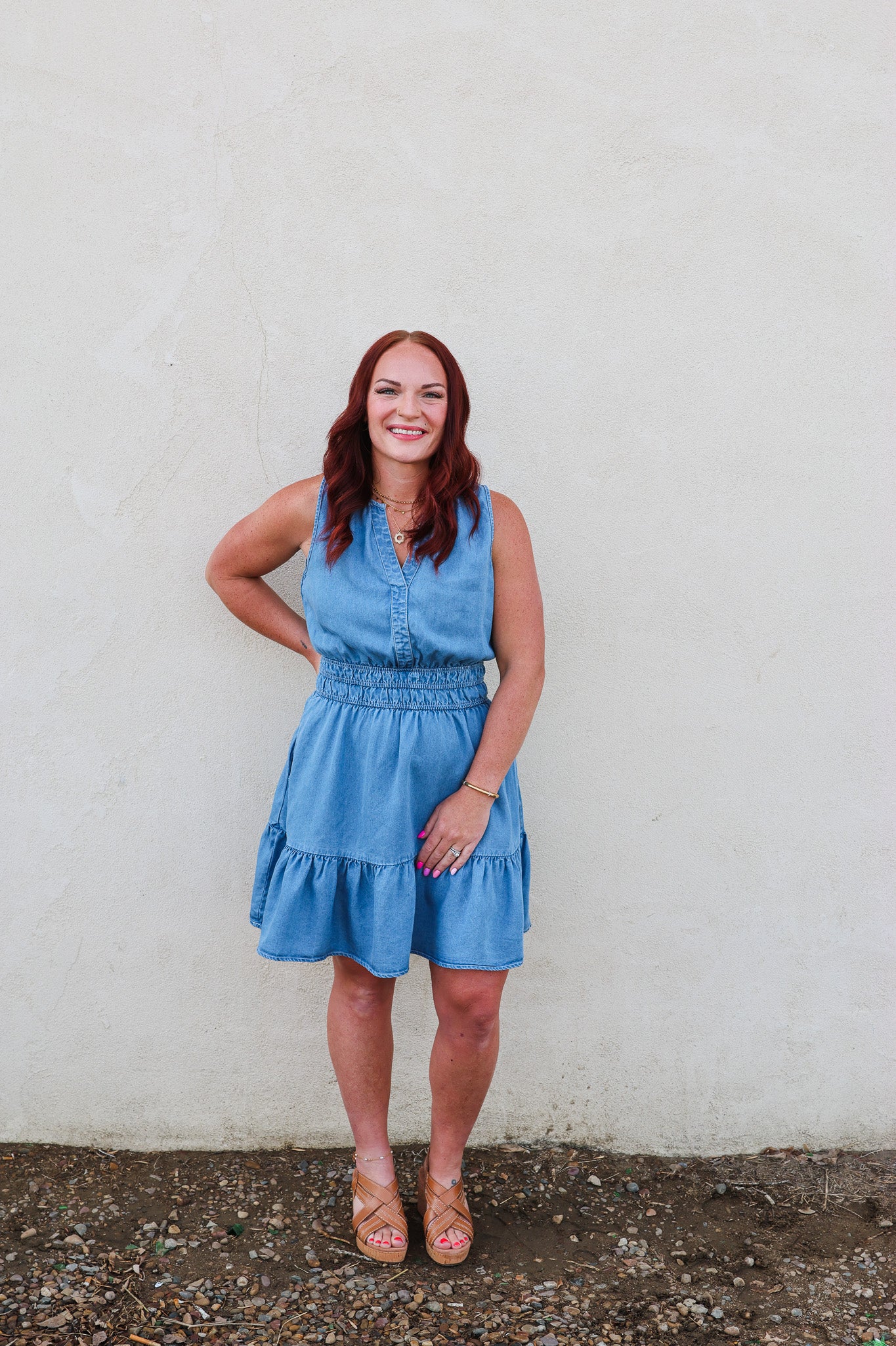 Allie Chambray Dress
