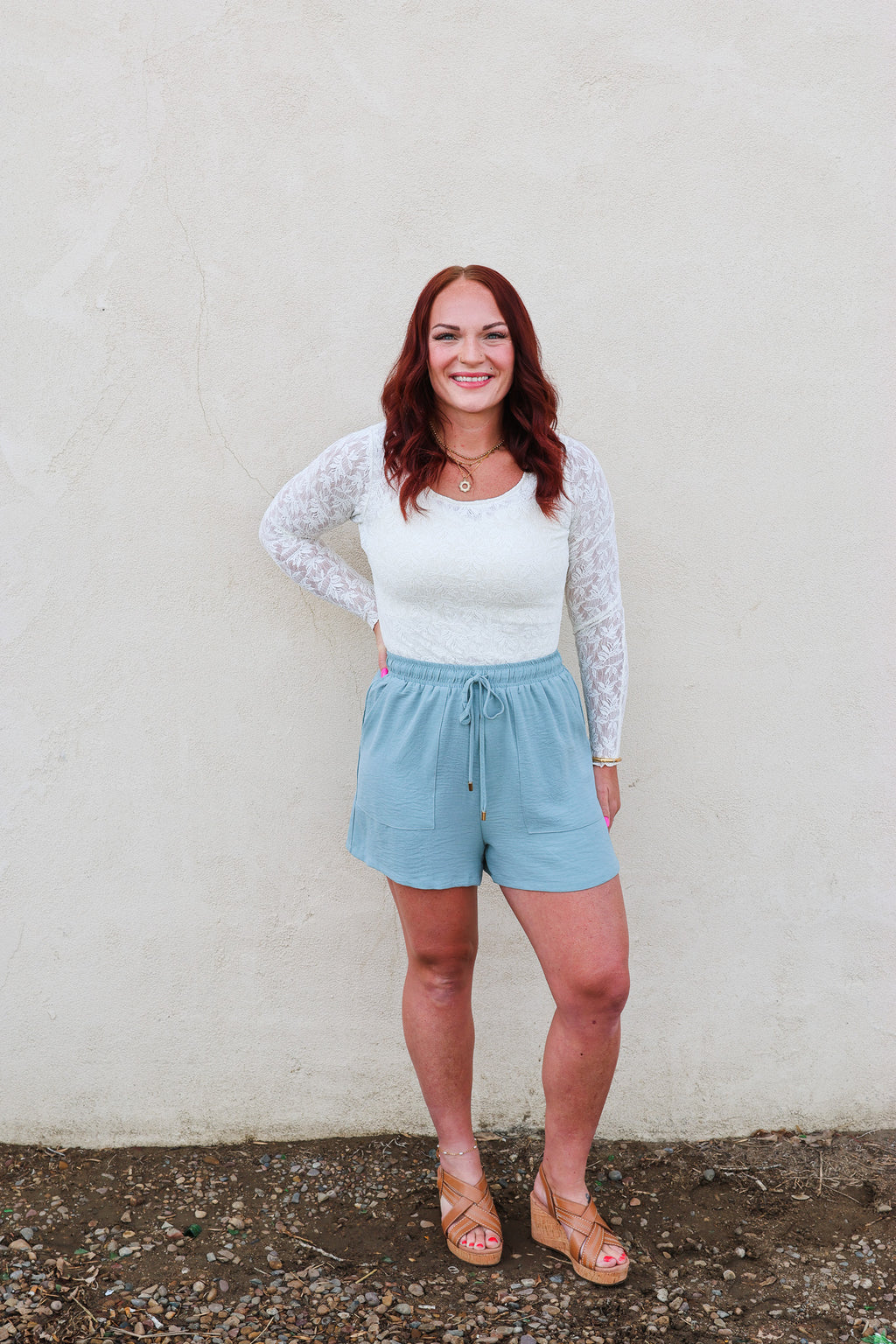 Allie Seafoam Shorts