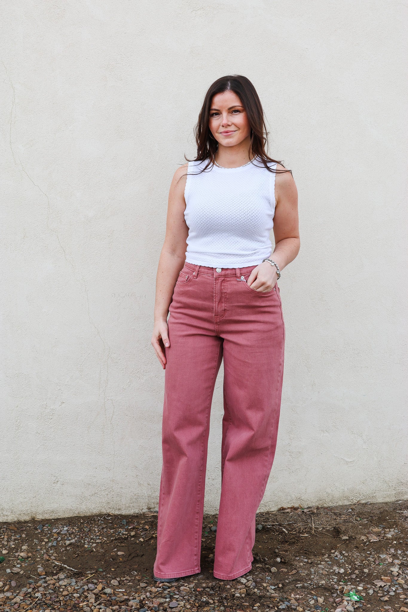 Thread Supply Rose Wide Leg