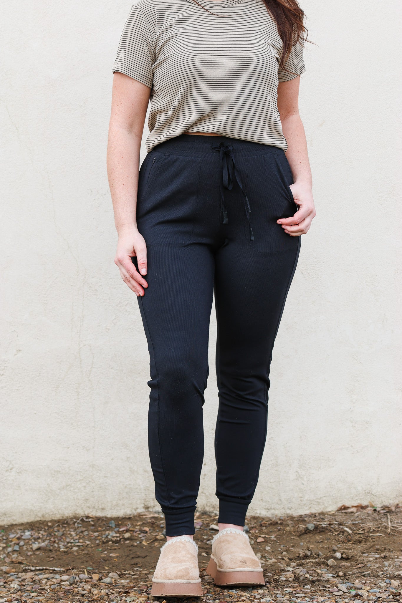 Recreation Black Jogger