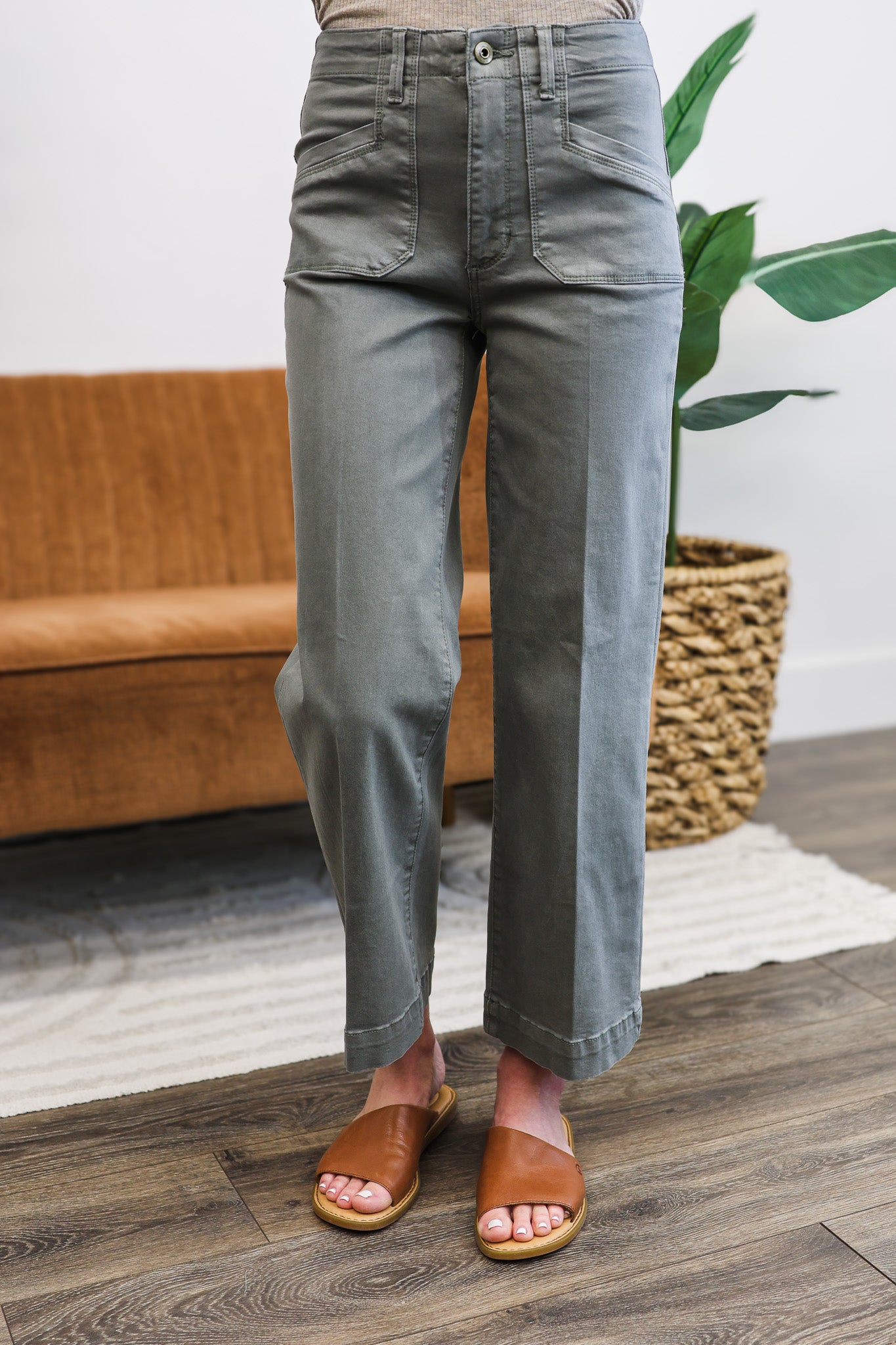 CharlieB Sage Wide Leg