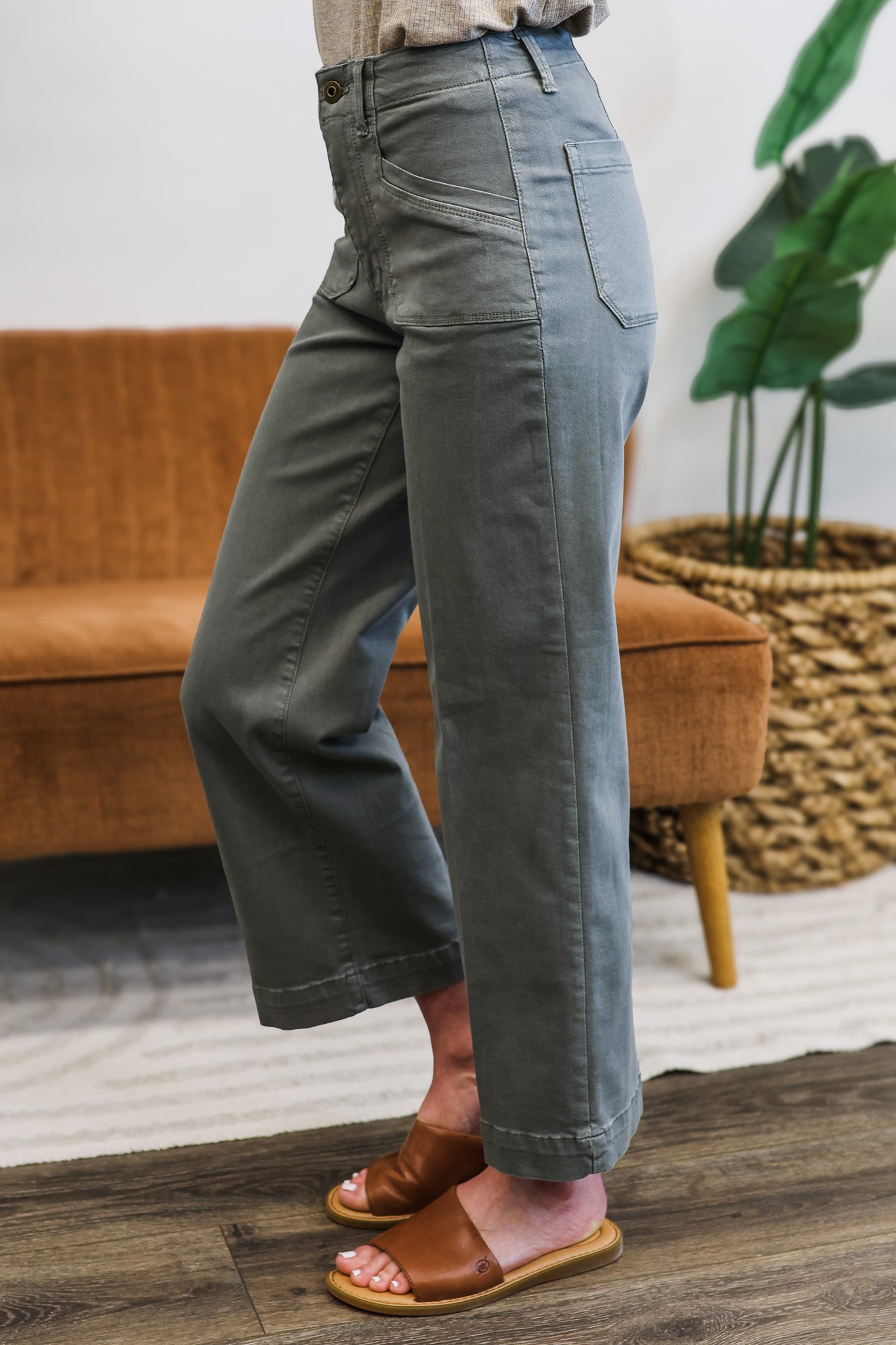 CharlieB Sage Wide Leg