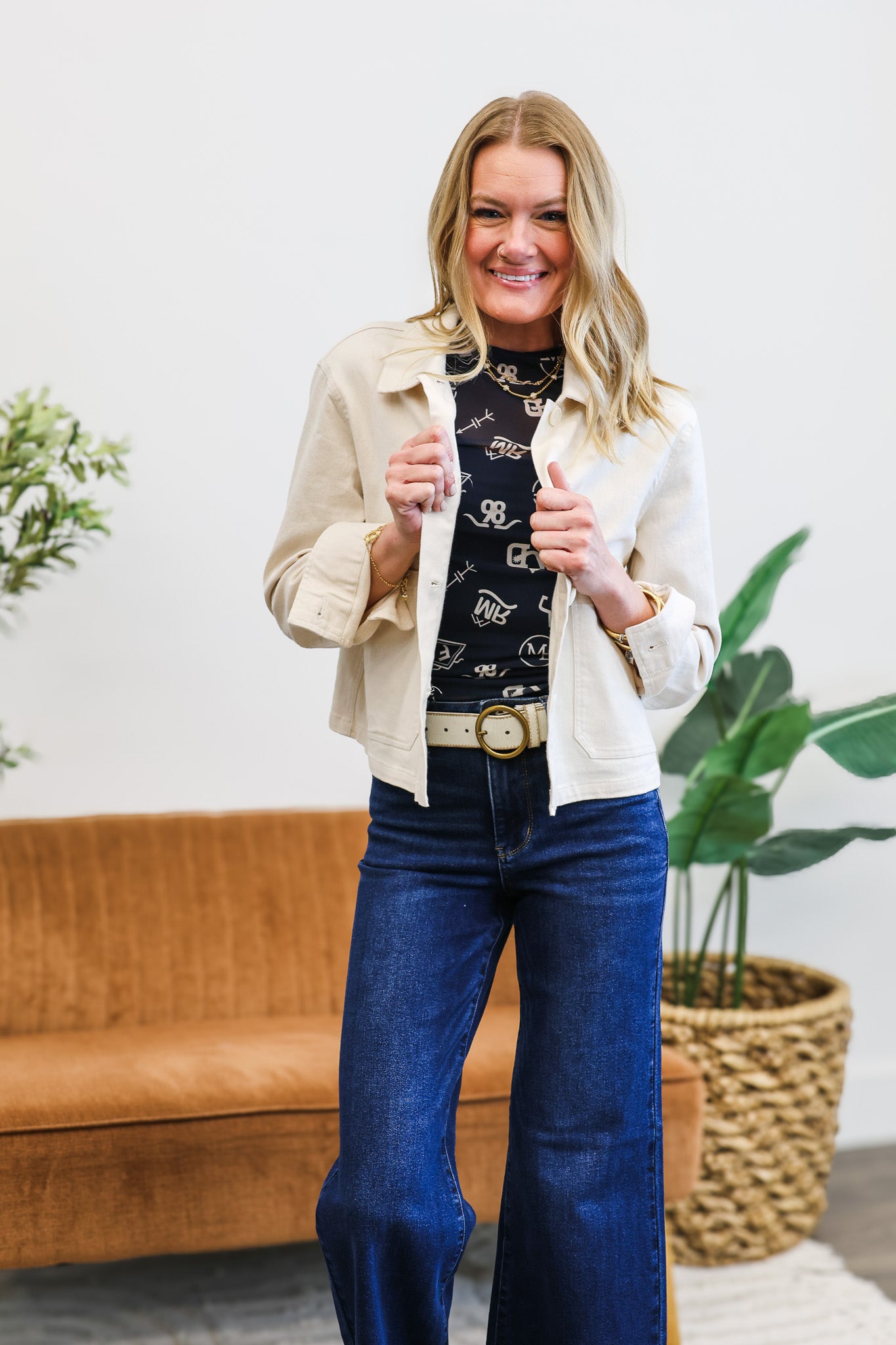 G+G Twill Jkt Cream
