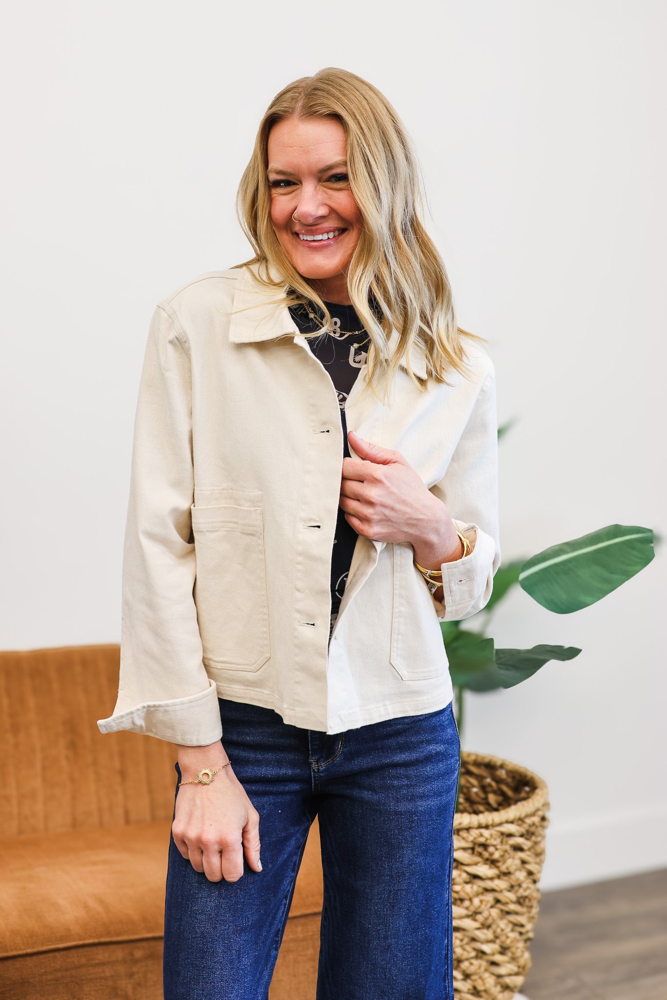 G+G Twill Jkt Cream