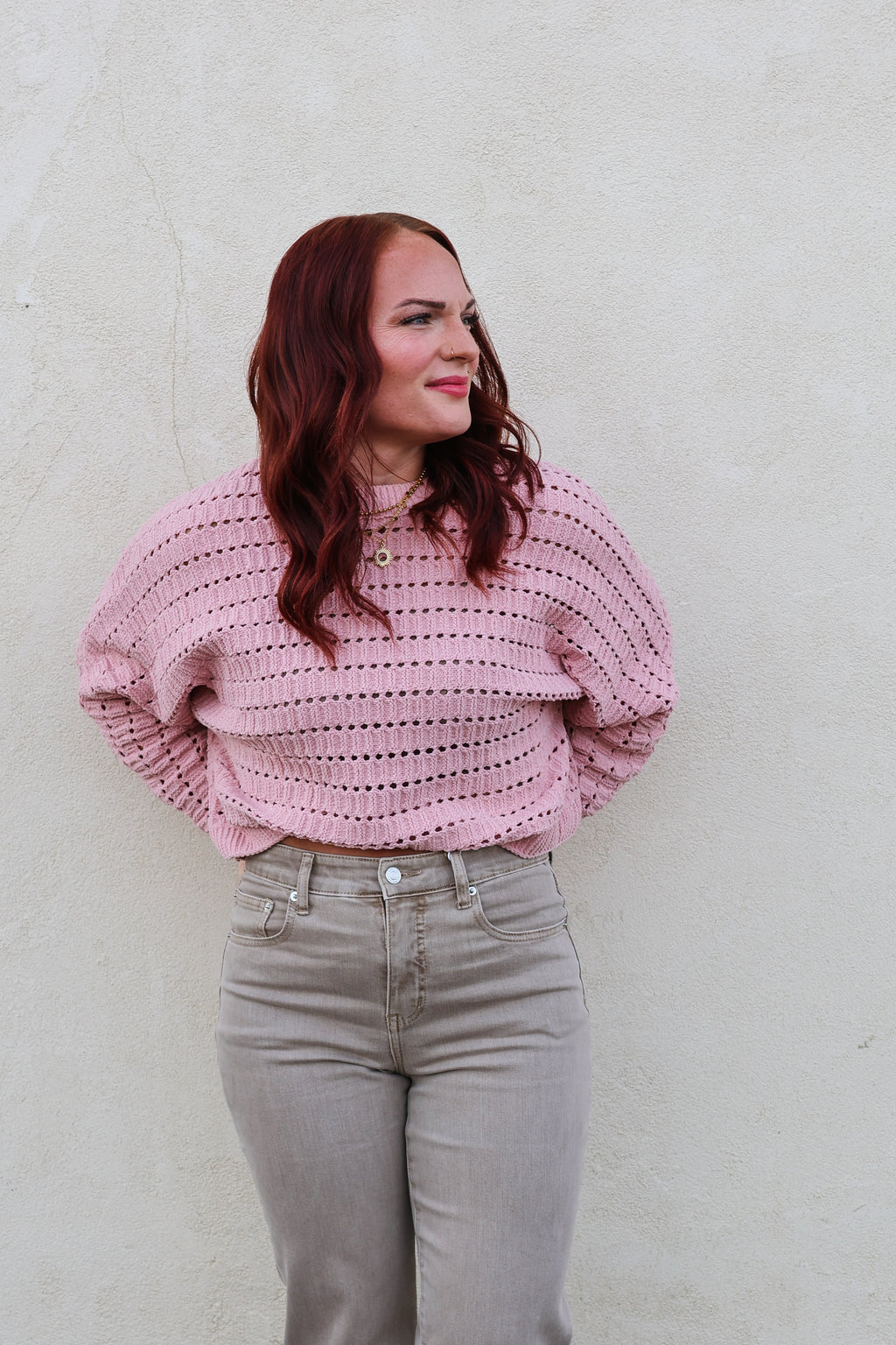 Allie Rose Chenille Sweater