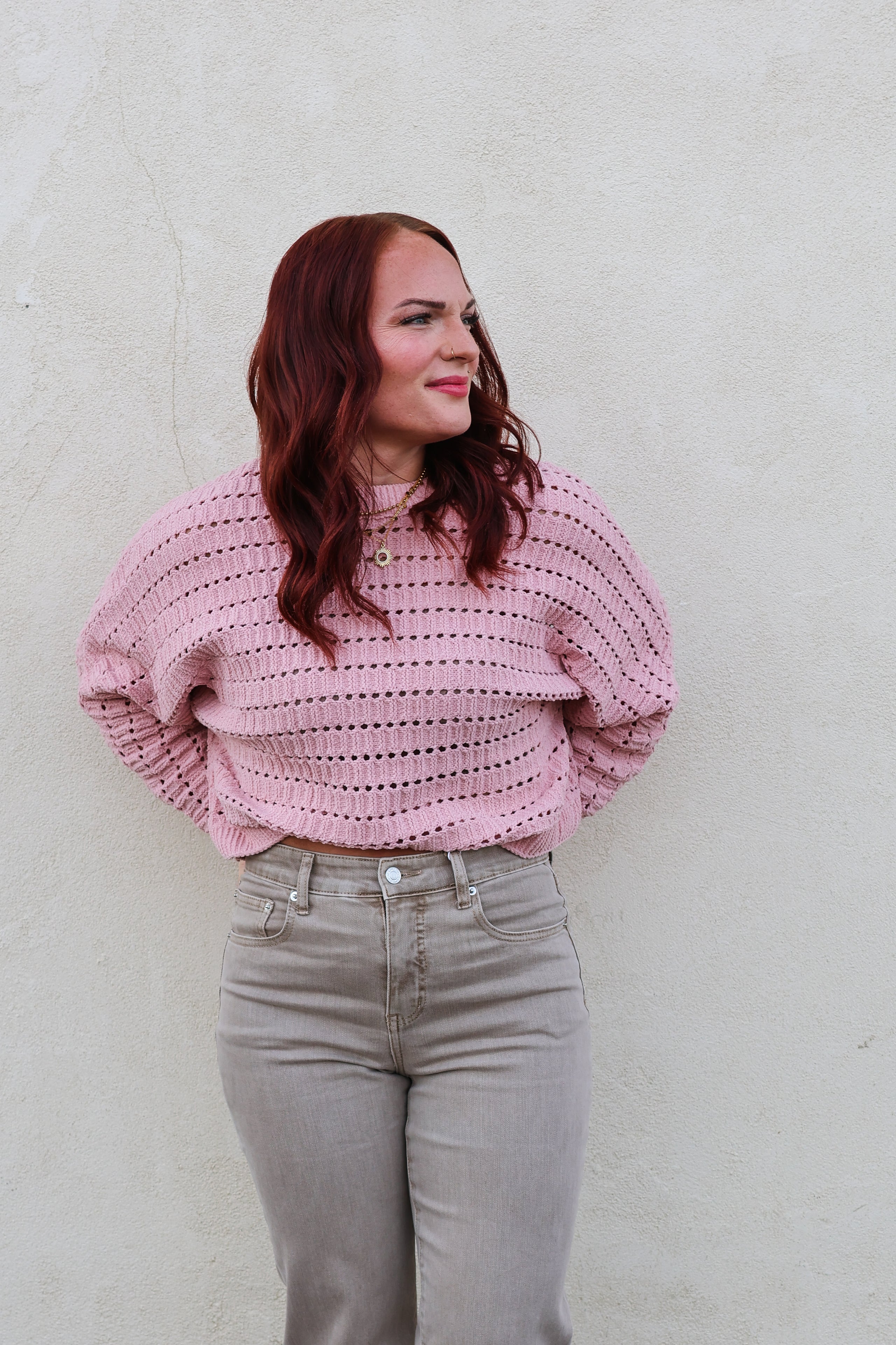 Allie Rose Chenille Sweater