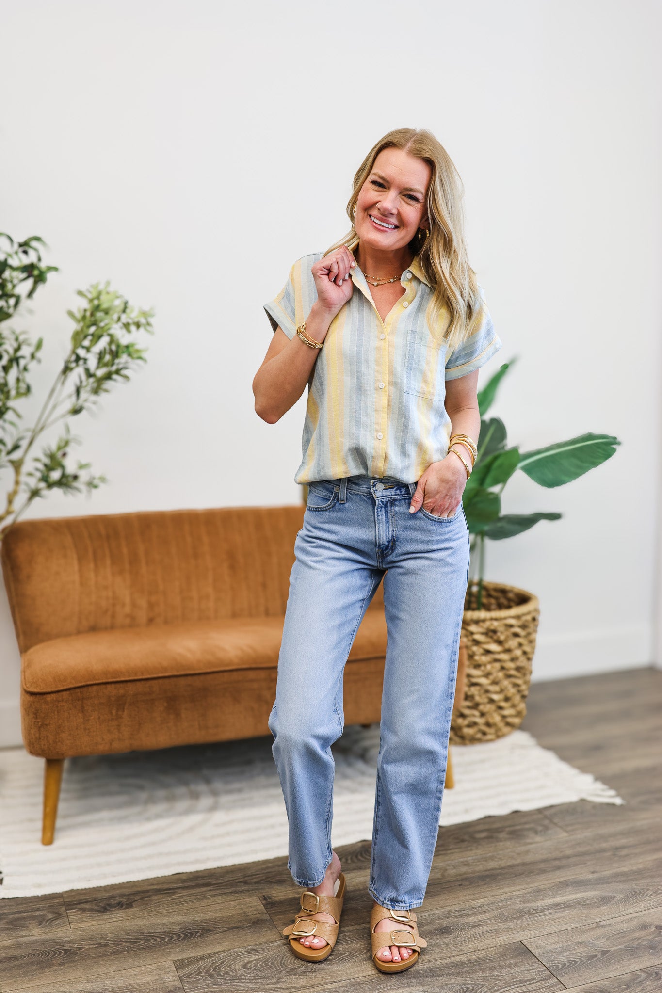 Thread Supply Stripe Camp Shirt