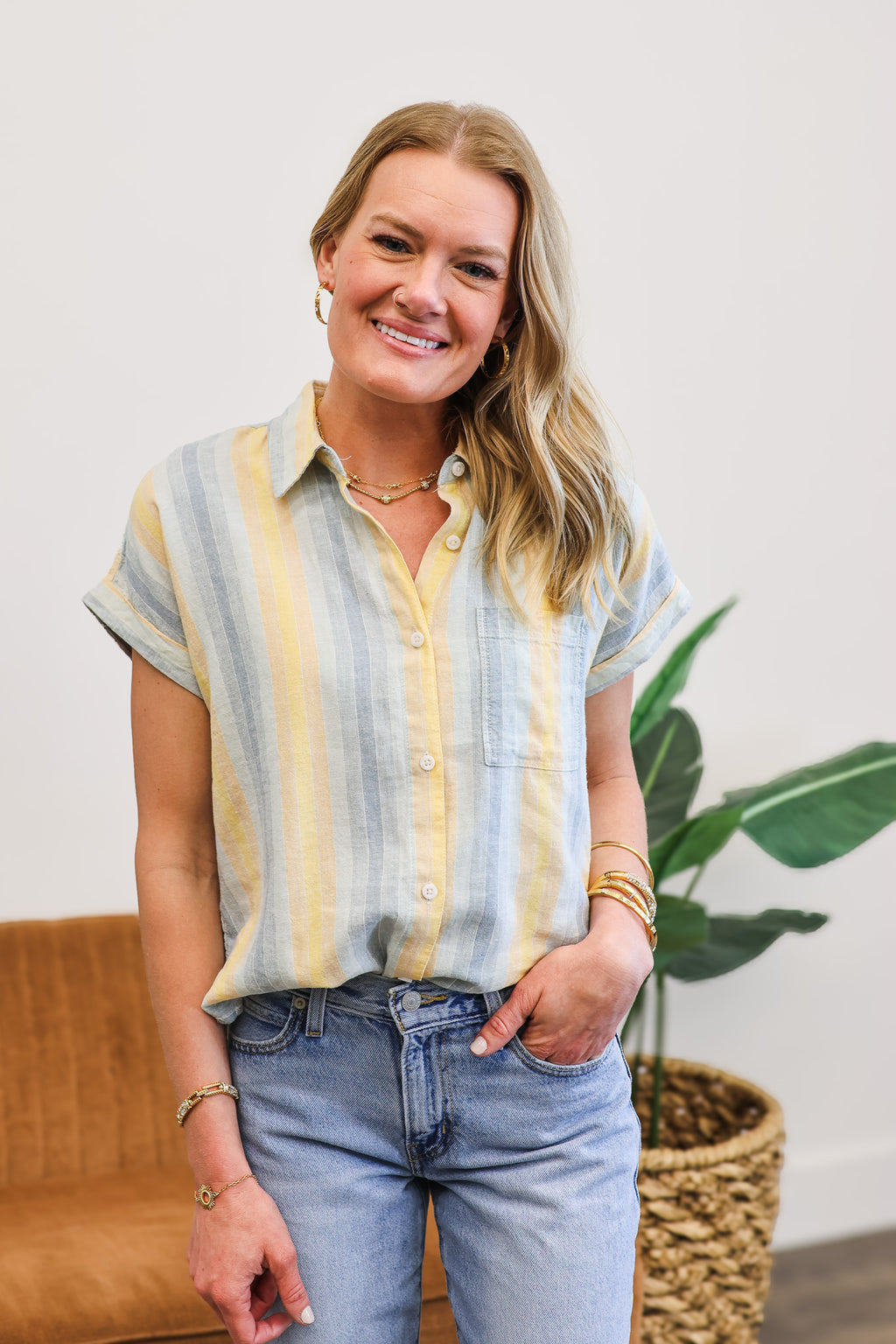 Thread Supply Stripe Camp Shirt