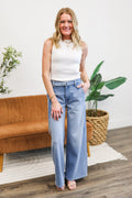 Liverpool Belted Wide Leg