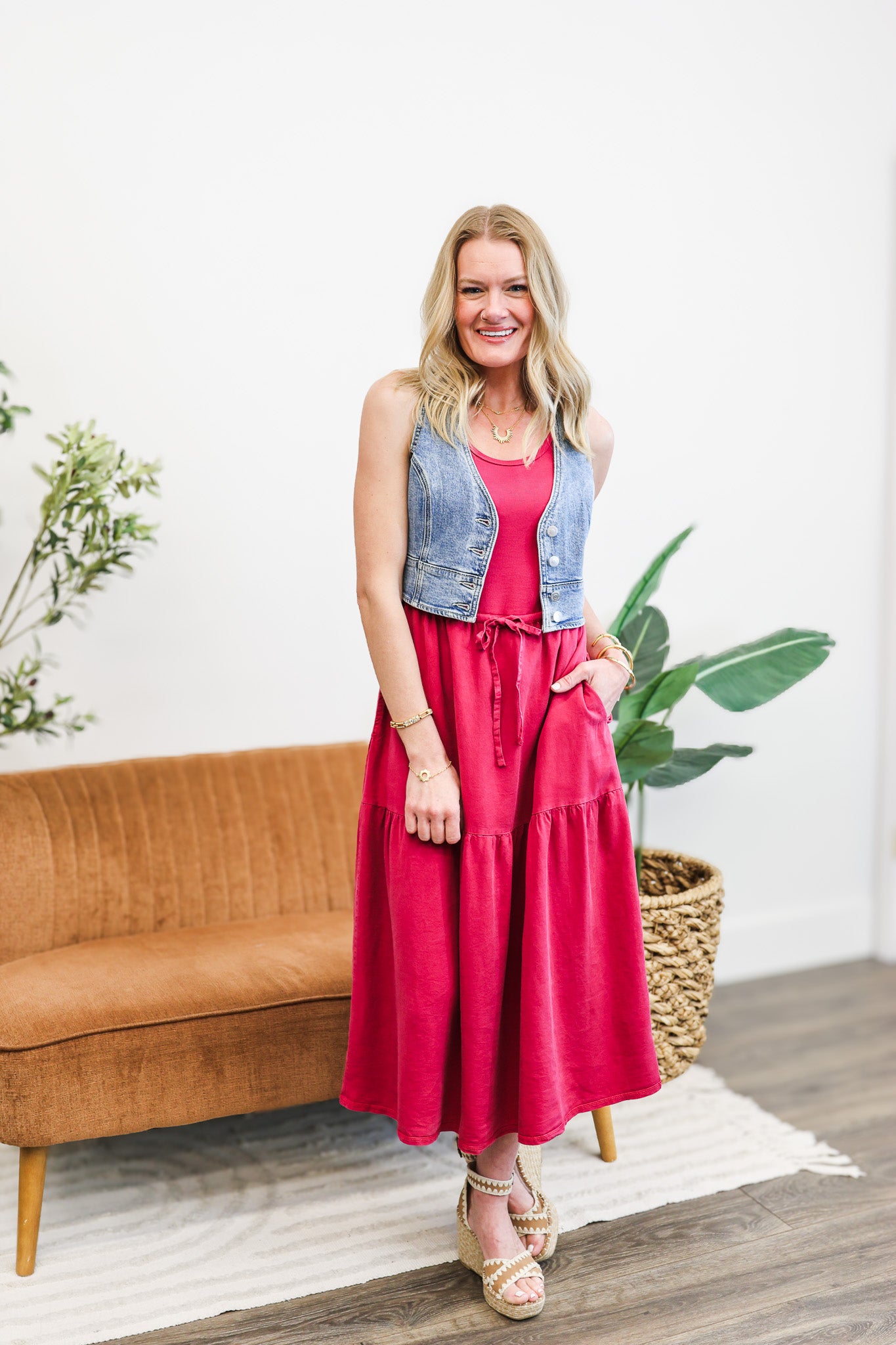Tribal Pink Dress